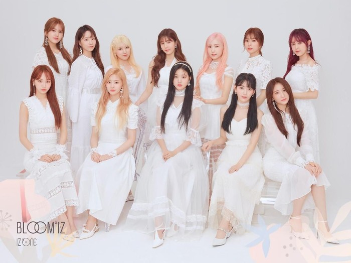 Teaser comeback IZ*ONE Teaser foto comeback girl group K-Pop IZ*ONE untuk album BLOOM*IZ