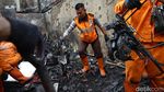 Potret Puing-puing Bangunan Sisa Kebakaran di Taman Sari Jakbar