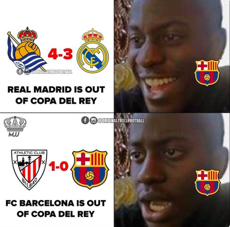 Barca Madrid meme