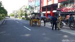 Bebas Kendaraan Bermotor, Begini Suasana Malioboro yang Lengang