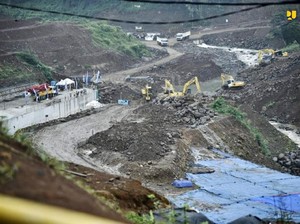 Konstruksi Capai 81%, Bendungan Ciawi Kelar Desember 2021