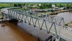 Ada Jembatan Antang, Warga Kalsel Tak Perlu Lewat Sungai