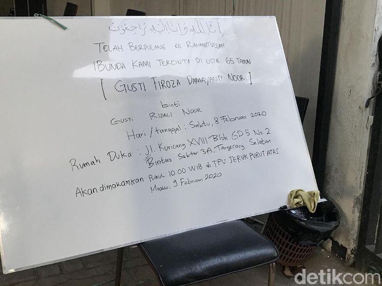 Istri Chrisye Meninggal, Begini Suasana Terkini di Rumah Duka
