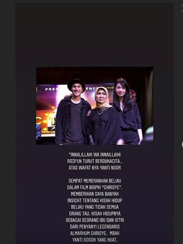 Velove Vexia Kenang Sosok Istri Chrisye Sebagai Perempuan Kuat