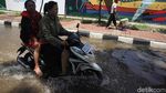 Bak Sungai, Begini Penampakan Banjir di Jalan Sunter Permai Raya
