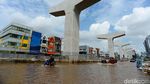 Lagi, Banjir Rendam Jalan Boulevard Barat Kelapa Gading