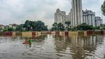 Duh... Underpass Kemayoran Kebanjiran Lagi