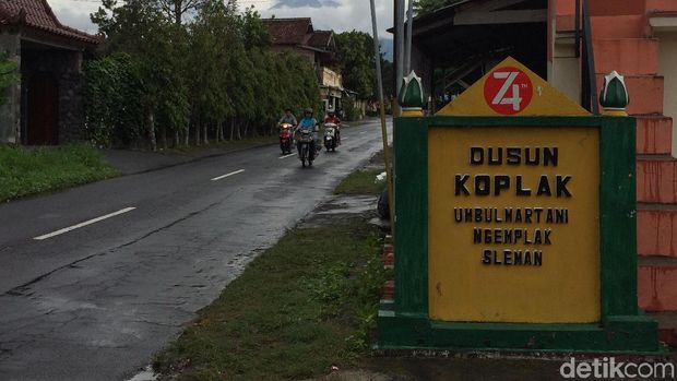 Dusun Koplak di Sleman