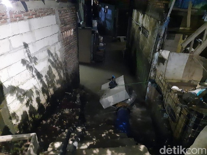 Suasana di Kampung Polo, Jakarta Timur.
