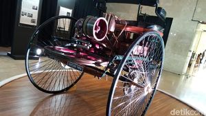 Tampang Mobil Pertama di Dunia, Benz-Patent Motorwagen