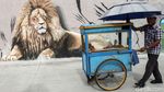 Wow! Penjaringan Punya Mural 3D Macam-macam Satwa