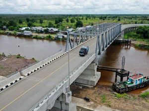 Warga 2 Kabupaten di Kalsel Kini Bersua Tanpa Harus Seberangi Sungai
