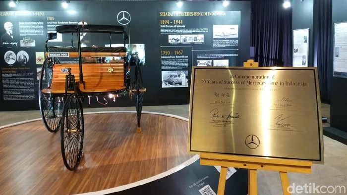 mobil pertama di dunia hadir di Museum Nasional