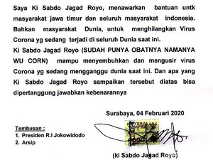 Cerita Ki Sabdo Jagad Royo Temukan Wu Corn Obat Penyembuh Virus Corona