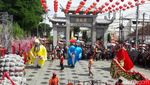 Potret Meriahnya Pawai Cap Go Meh di Magelang