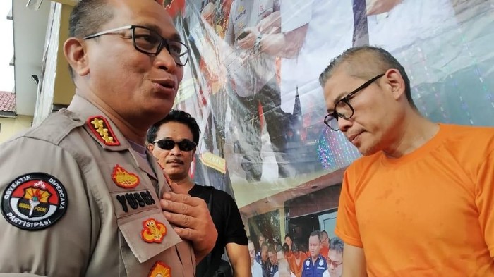 Tohap Silaban ditangkap polisi