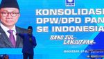 Momen Zulhas Sampaikan Pidato Politik di Konsolidasi DPD-DPW PAN