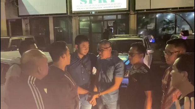 Tohap saat ditangkap polisi.