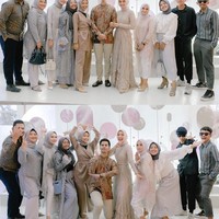 Mega Iskanti menggelar acara lamaran yang dihadiri oleh keluarga dan sahabat terdekat. Foto: Instagram @henandrya