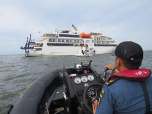 Antisipasi Corona, Kapal Australia di Kalteng Diperiksa Kemenhub