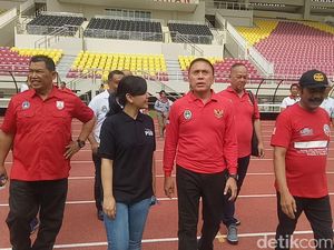 Penilaian Iwan Bule Soal Stadion Manahan: Hampir Sempurna