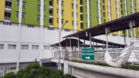 Khalawi berharap rusun ini menjadi hunian yang layak serta mendukung penataan dan normalisasi Sungai Ciliwung. Istimewa/Dok. Kementerian PUPR.