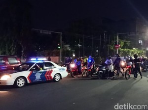 Ratusan Motor Diamankan di Kota Kediri Antisipasi Balap Liar
