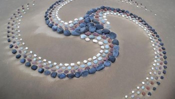 Foreman pertama kali mengenal land art atau seni bumi saat duduk di bangku kuliah. Foto: Jon Foreman