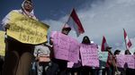 Unjuk Rasa Menolak Pemulangan WNI Eks ISIS