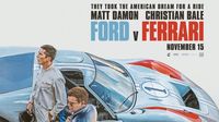 Poster Film Ford V Ferrari yang dapat dua Piala Oscar 2020