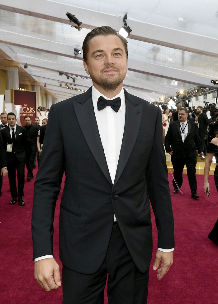 Leonardo DiCaprio HOLLYWOOD, CALIFORNIA - FEBRUARY 09: Leonardo DiCaprio attends the 92nd Annual Academy Awards at Hollywood and Highland on February 09, 2020 in Hollywood, California. (Photo by Kevork Djansezian/Getty Images)