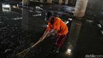 Disedot, Banjir Underpass Kemayoran Mulai Surut