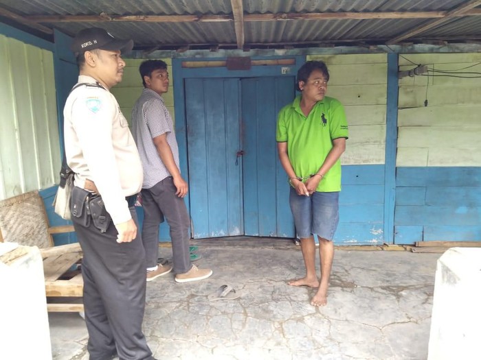 Pria Blora dibekuk polisi karena cabuli 5 bocah bertahun-tahun, Senin (10/2/2020).