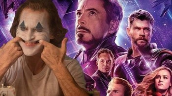 Joker mempecundangi Avengers: Endgame. Endgame masuk nominasi efek visual terbaik, tapi kalah (Twitter)