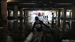 Disedot, Banjir Underpass Kemayoran Mulai Surut