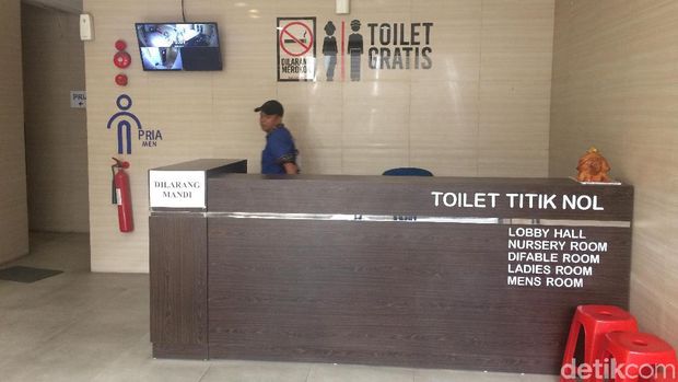 Menengok Toilet Bawah Tanah Bertaraf Internasional di Yogya