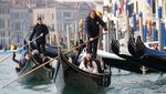 Potret Semarak Karnaval Venesia di Italia