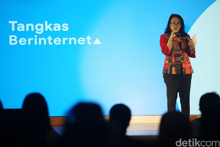 Google meluncurkan program Tangkas Berinternet di Kemendikbud, Jakarta, Senin (10/2/2020). Program ini untuk mempromosikan literasi digital bagi anak, orangtua dan guru di seluruh Indonesia.