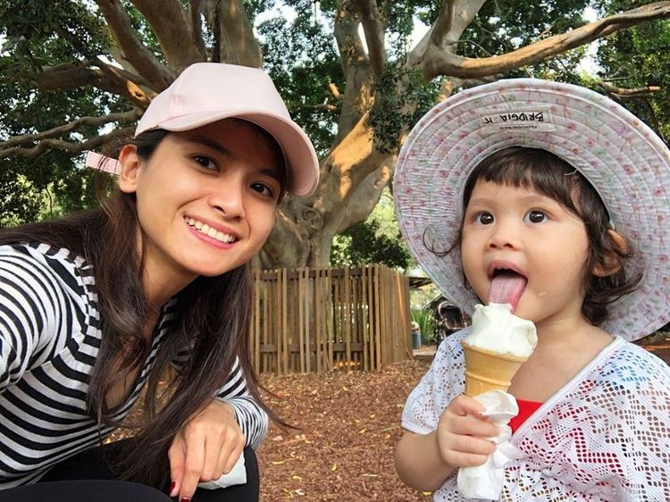 10 Bukti Bridgia Kalina, Anak Cantik Acha Septriasa Doyan Makan