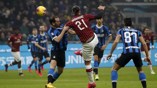 Ibrahimovic menyumbang satu assist dan satu gol untuk Milan. (