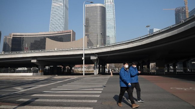 Sepinya Beijing di Hari Terakhir Libur Tahun Baru Imlek Libur tahun baru Imlek di China berakhir hari ini, Selasa (10/2). Merebaknya virus corna membuat pemerintah China terpaksa menambah masa libur Imlek.