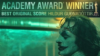 Joker juga mendapat Piala Oscar untuk kategori Best Original Score yang diraih Hildur Gudnadottir (Twitter)