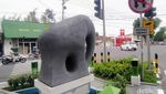 Begini Wujud Patung Gajah Mungkur yang Telan Dana Rp 1 M