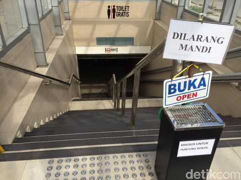 Menengok Toilet Bawah Tanah Bertaraf Internasional di Yogya