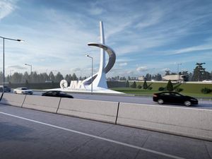 Tugu Tol Disebut Mirip Palu Arit, BUMN: Imajinasinya Terlalu Jauh!