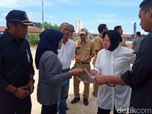 Risma Pastikan Proyek Flyover Jalur Lingkar Luar Barat Rampung Tahun Ini