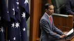 Semringahnya Jokowi di Canberra