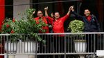 Gaya Gibran Rakabuming Saat Tiba di DPP PDIP Jakarta