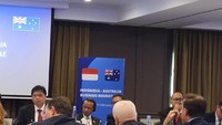 Pada kesempatan itu, hadir pula sebanyak 20 pengusaha dan CEO Australia dan 18 pengusaha Indonesia.