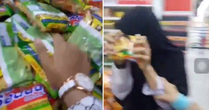 Aksi Viral Supermarket